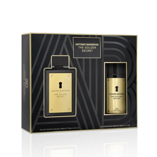 Perfume Antonio Bandeiras The Golden Secret Masculino 100ml + Desodorante 150ml