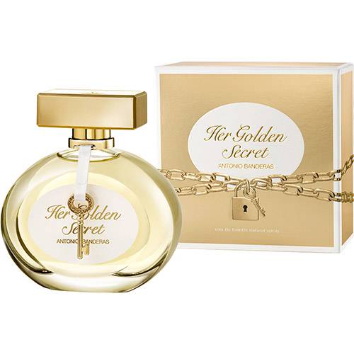 Perfume Antonio Banderas Her Golden Secret Feminino Eau de Toilette 80ml