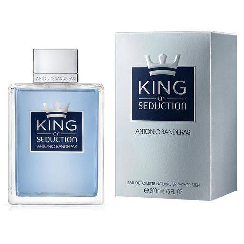 Perfume Antonio Banderas King Of Seduction Masculino Eau de Toilette 200ml