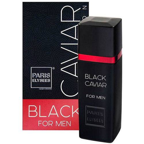 Perfume Black Caviar Collection Masculino Eau de Toilette 100ml | Paris Elysées