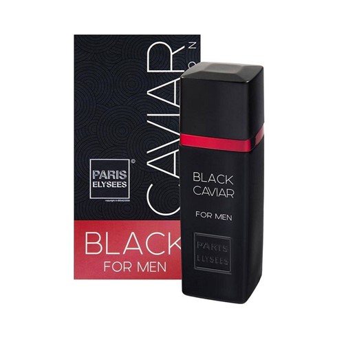 Perfume Black For Men Caviar Collection 100 Ml - Paris Elysees