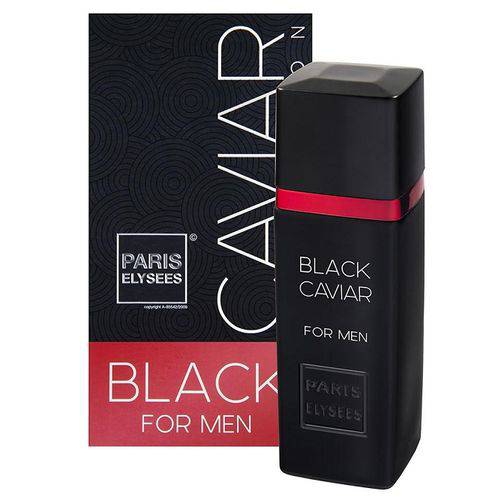 Perfume Black For Men Caviar Collection 100 Ml - Paris Elysees