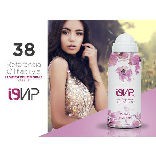 Perfume I9Life Feminino Aerossol Fragrância Importada Nº 38