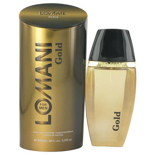 Perfume Masculino Gold Lomani 100 Ml Eau de Toilette