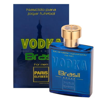 Perfume Masculino Vodka Brasil Blue 100ml - Paris Elysees
