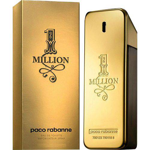 Perfume Paco Rabanne 1 One Million Masculino Eau de Toilette 200ml