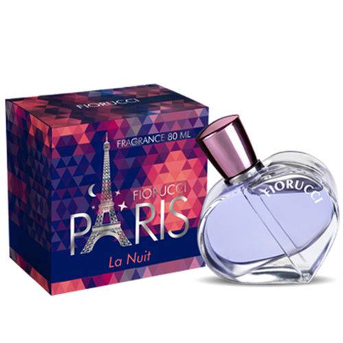 Perfume Paris La Nuit Fiorucci Feminino Deo Colônia 80ml