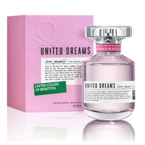 Perfume United Dreams Love Yourself Benetton Feminino Eau de Toilette 80ml