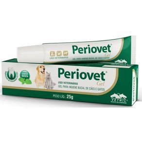 Periovet Gel para Higienização Oral 25 G