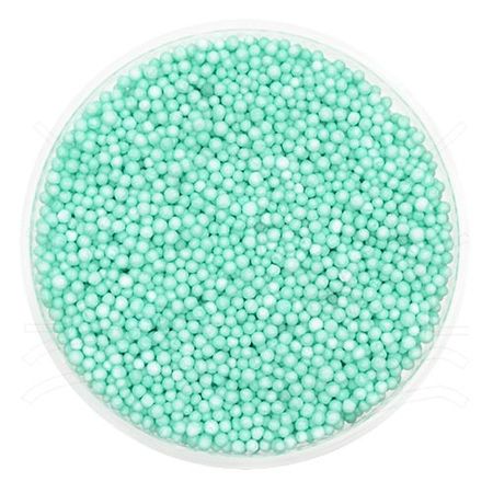 Pérola de Isopor Colorida - Pote 750ml Verde