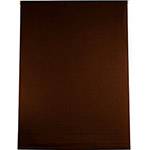 Persiana de Poliéster Rolô Blackout (120x160cm) Chocolate - Evolux