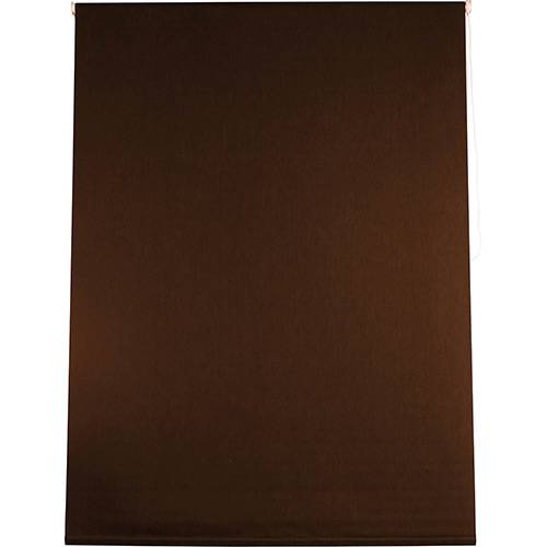 Persiana de Poliéster Rolô Blackout (160x220cm) Chocolate - Evolux