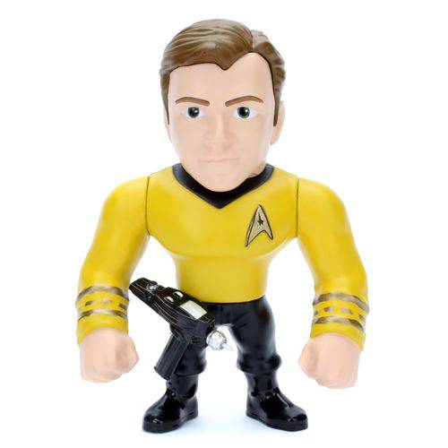 Personagem Jada Toys 4" Kirk Star Trek Metals Die Cast