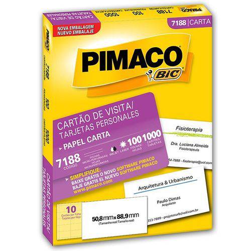 Personal Card Pimaco 7188 02151