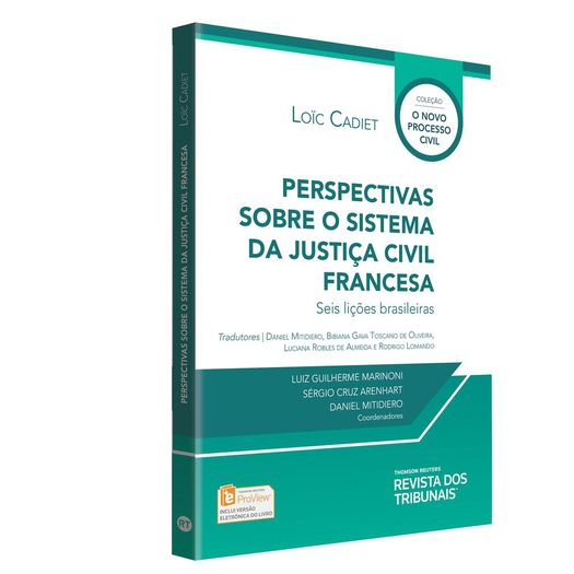 Perspectiva Sobre a Justicas do Sistema Civil Frances - Seis Licoes Brasileiras - Rt