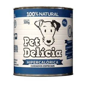 Pet Delícia para Cães - Hipercalórica - Lata