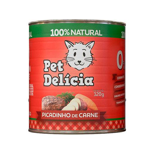 Pet Delícia para Gatos - Picadinho de Carne - 320g