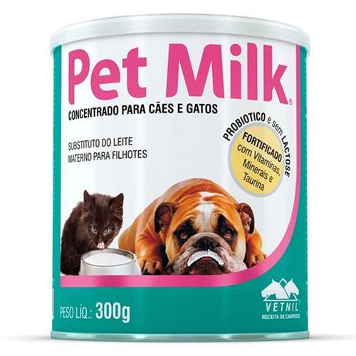 Pet Milk Concentrado para Cães e Gatos 300g