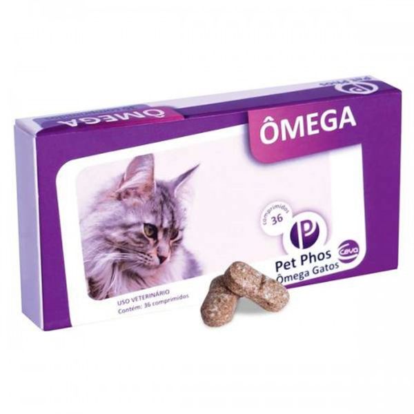 Pet Phos Gatos C/36 Cp Pet Phos Gatos com 36 Comprimidos