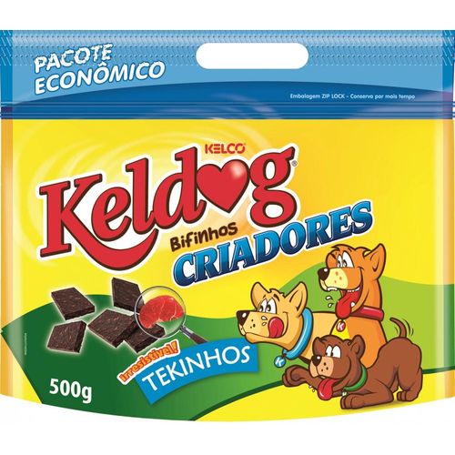 Petisco Keldog Bifinho Churrasco Tekinhos - 500gr 500g