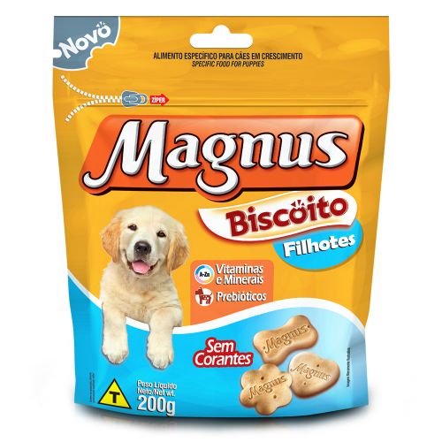 Petisco Magnus Biscoito para Cães Filhotes 200g