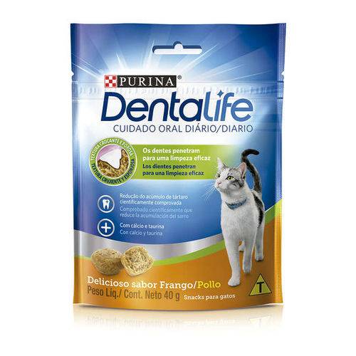 Petisco Nestlé Purina Dentalife para Gatos
