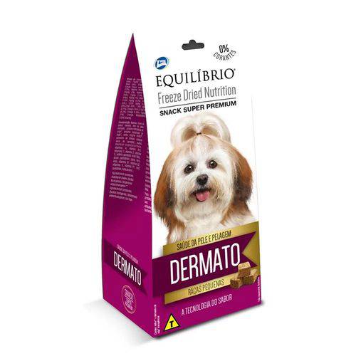 Petisco para Cachorros Freeze Dried Dermato