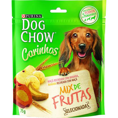 Petisco para Cães Carinhos Mix de Frutas 75g - Dog Chow