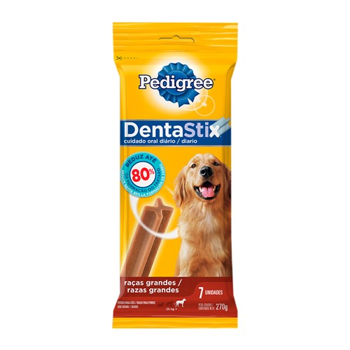 Petisco para Cães Pedigree Dentastix Raças Grandes 270g