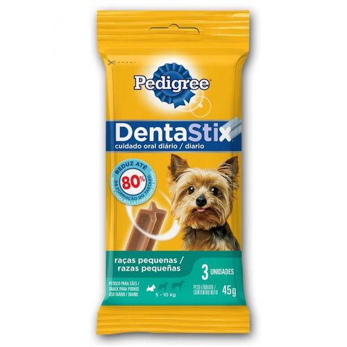 Petisco Pedigree DentaStix para Cães de Raças Pequenas 3 Unidades - 45g 45g