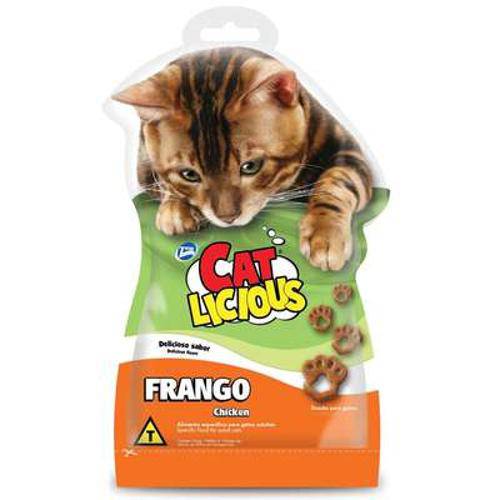 Petisco Total Cat Licious Frango - 40gr