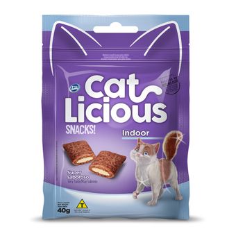 Petiscos Cat Licious Indoor Snack 40g