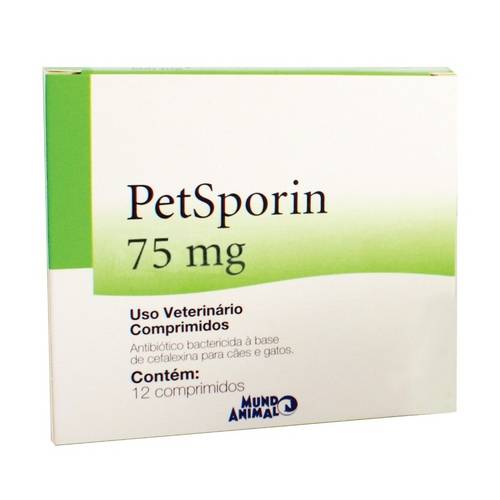 Petsporin - 75 Mg - Mundo Animal