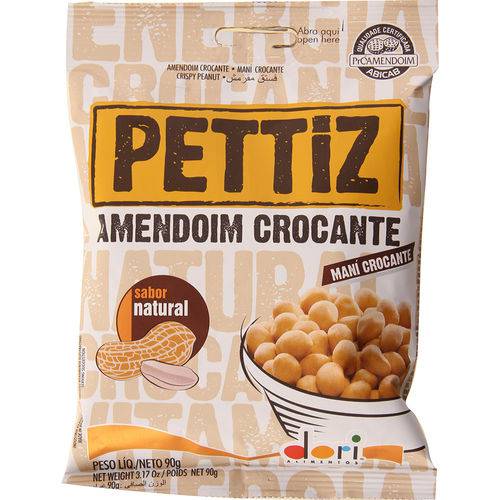 Pettiz Amendoim Crocante Natural Dori 90g