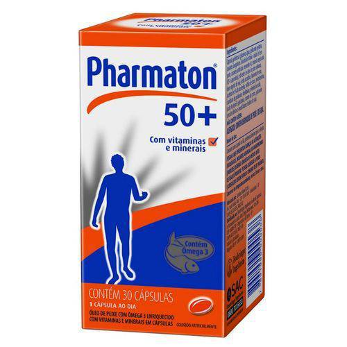 Pharmaton 50+r 30 Cápsulas