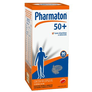 Pharmaton 50+ Sanofi Aventis 90 Cápsulas