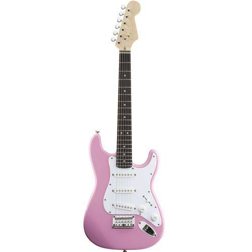 Phoenix - Guitarra Elétrica Stratocaster com Afinador Rosa St1t Pk