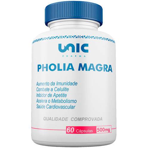Pholia Magra 500mg 60 Cáps Unicpharma