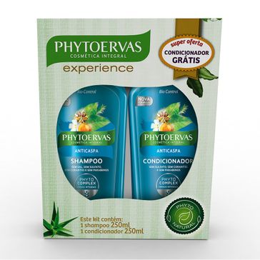 Phytoervas Shampoo Anticaspa 250ml Grátis Condicionador Anticaspa 250ml
