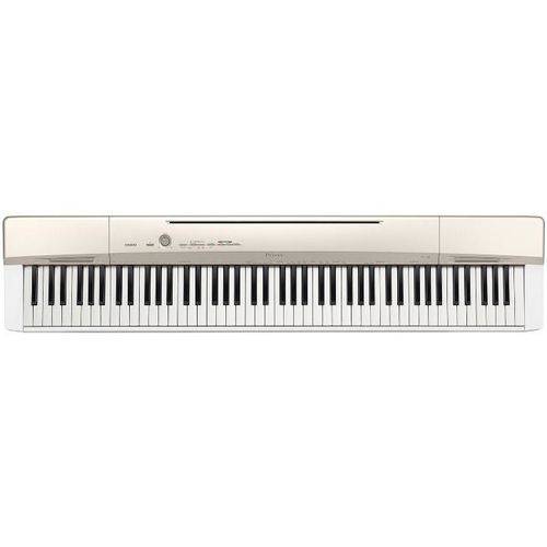 Piano Digital Casio Privia PX-160GD Branco com 88 Teclas 128 Tons Polifônicos e Pedal SP-3