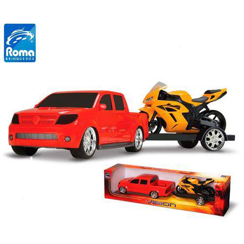 Pick-up Racing Moto 1115 Vision - Roma Brinquedos