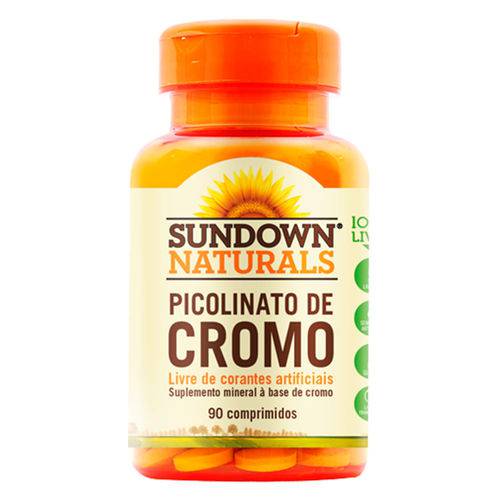 Picolinato de Cromo (35mcg) 90 Comprimidos - Sundown