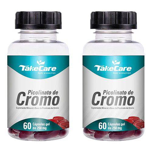 Picolinato de Cromo - 2 Un de 60 Cápsulas - Take Care
