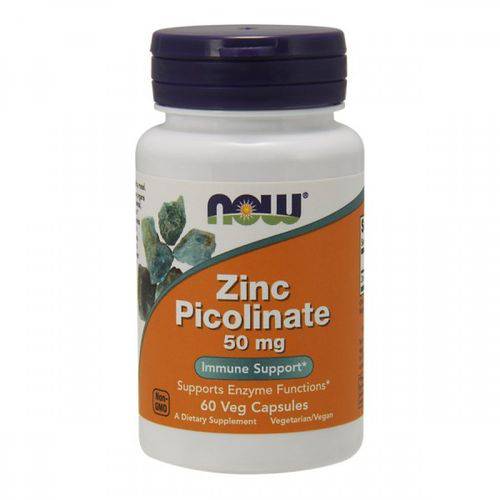 Picolinato de Zinco, 50 Mg, 60 Cápsulas