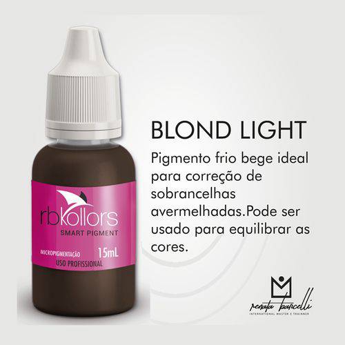Pigmento Rb Kollors para Micropigmentação Cor Blond Light