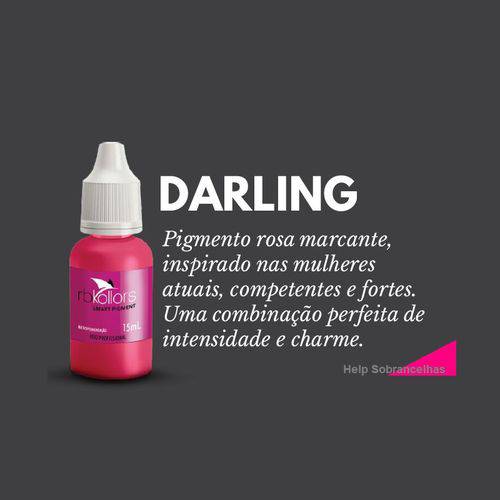 Pigmento Rb Kollors para Micropigmentação - Cor Darling