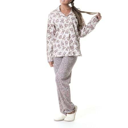 Pijama Aberto Manga Longa Sanvil P