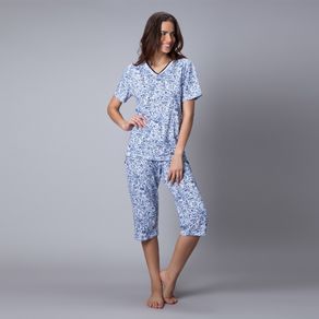 Pijama Capri Malha Cleo