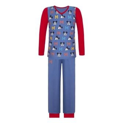 Pijama Disney Mickey (Infantil) Tamanho: 04 | Cor: Azul