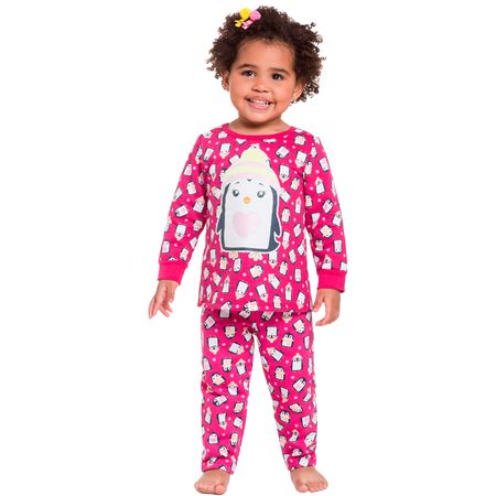 Pijama Infantil Feminino Blusa + Calça Kyly 207003.40064.1